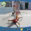 One mast aluminum lift table/home mini electric ladder lift