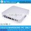 aluminum mini barebone fanless pc 1037u gaming computer
