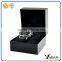high quality stitching finish plastic packaging box watch storage