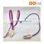 Creative gifts magnetic zipper usb data cable suitable for Iphone and Android