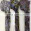 custom made accept rex rabbit fur scarf hat SC5