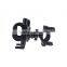 Non-slip rotating handlebar bike mount for universal smartphone