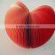 3d promotional fruit shape memo pad
