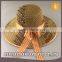 Womens Fashion Summer Straw hat Sun hat Folding Travel Beach Cap With Lovely Bow