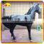 KANO6157 Artificial Realistic Fiberglass Life Size Horse Statue For Sale