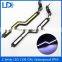 New Z Type Shape COB drl led 20cm 12V Bright White Car Daytime Running Light Day Lamp LED Auto For Mazda