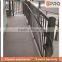 Quality guarantee aluminum balcony stair railing glass railing