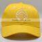 Kids Hats Baseball Caps Plain Yellow Baseball Cap