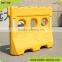 High PE material road block barriers concrate water fill traffic barriers