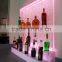 liquor display rack ,wine back bar,with water bubble and let lighting