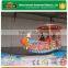 Interesting family park games of amusement track rides slide boat for sale