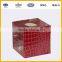 2016 China Factory leather/Acrylic Tissue Box for Hotel /Office /Home