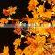 Building decoration artificial maple leaf outdoor lighted trees