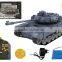 1:18 R/C 18 channel German Leopard2 BB shooting Tank