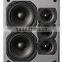 Home theater system audio speaker 3 *1 inch tweeter 5.25 * 2 inch mid main channel for speaker sound box dj
