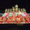 hand crafted hand painted artisan India art & Craft fine carvin Wooden Chess Set