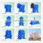 WPEDKA WPWEDKO 200 Ratio 500 stepper motor transmission gear box double step worm gear box