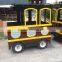 Kids trackless fun train, Mini electric train, Sighseeing electric train, Tourists use train