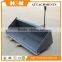 HCN 0103 series skid steer loader attachment standard bucket volume