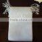 Clear plastic puff drawstring bag for cosmetic