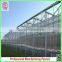 Hot Sale Multi-span Glass 8.0m Agriculture Greenhouses for Planting