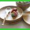 Custom round wood plate Round wooden tray Wood plate
