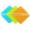 Small Smooth Angle Square Snowflake Silicone Placemat Cup Mat Place Mat