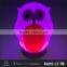 2017 Hot new products stuffed animal owl LED light wireless speaker