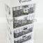 shabby chic home furniture wooden cabinet with wicker drawers