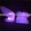 LED Party Rechargeable Glowing Table Glow Coffee Table Illuminated Bar Furniture Set
