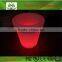 High efficience LED furniture plastic indoor flower pot