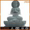 well polished natural wholesale hand carved Chinese natural stone Buddhism godness GuanYin Buddha sculpture