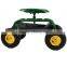 GS-01 Heavy Duty Steel Rolling Garden Cart