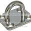 SS321 Industrial Safety Stainless Steel Pad Eye Plates