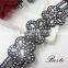 High quality manufacturer vintage ladies rhinestone shoe upper for sandal