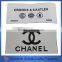 Woven Fashion Custom Organic Cotton Labels Iron on
