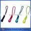 Custom logo pvc cord lock slider zip puller