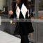 Long Sleeved Turtleneck Sweater / Knit Turtleneck Sweater Backing Shrug