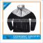 Men's Black Windbreaker Jacket with Waterproof Zip