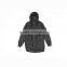 High Quality Customized Long Sleeve Zipper 100% Polyester Blue Winter Women Coat