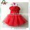 Lovely child Tulle flower pattern puffy summer cute Dress for baby girl dresses