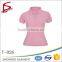 2016 Summer Colorful 100% Cotton Polo Custom t Shirt Woman