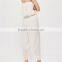 2017 Newest fashion Embroidered sling ladies Jumpsuit with ruffles