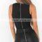 Polyester Tank Top hollow patchwork Solid Sold By PC