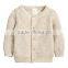 Ribbed cardigan kids cable knit heavy sweater for baby