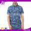 2016 Shandao Wholesale High End Fashion Casual 220g 100% Polyester Short Sleeve Customize Printed Clothing