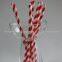 2015 new style stripe paper straw