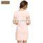 Qianxiu Pink Summer Hot Stain Nightdress