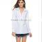 B33746A Fashion Women Slim Long Sleeve V Neck Sexy Formal Office Blouse