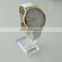 Silver Gold Rose Gold Matt Black Plating Women Men Unisex Simple Custom Classic Quartz Genuine Leather Watch